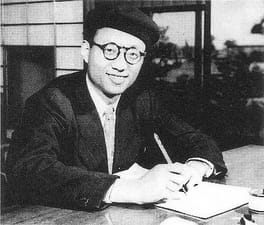 Photo of Osamu Tezuka