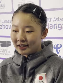 張本美和（卓球選手）の写真