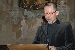 外尾悦郎（彫刻家・講師）の写真