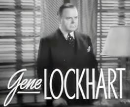 Photo of Gene Lockhart
