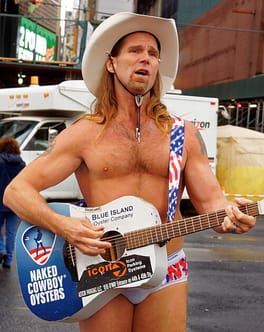 Photo of Naked Cowboy