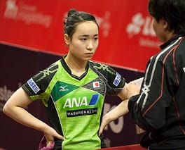 伊藤美誠(卓球選手)の写真