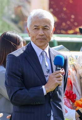 国枝栄(調教師・獣医師)の写真