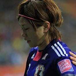 川澄奈穂美（サッカー選手）の写真