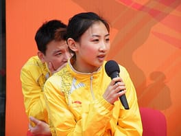 Photo of He Wenna