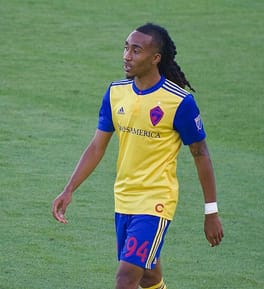 マーロン・ヘアストン（サッカー選手）の写真