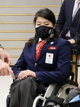 村岡桃佳（アルペンスキー選手・陸上競技選手）の写真