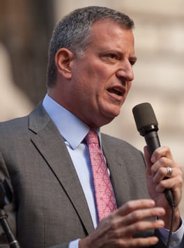Photo of Bill de Blasio