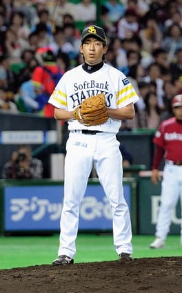 嘉弥真新也（野球選手）の写真