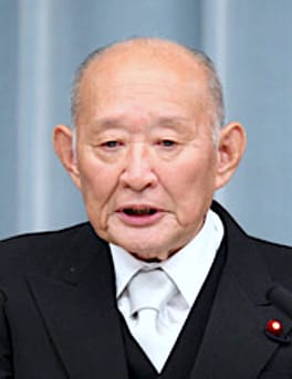 藤井裕久（政治家・野球選手）の写真