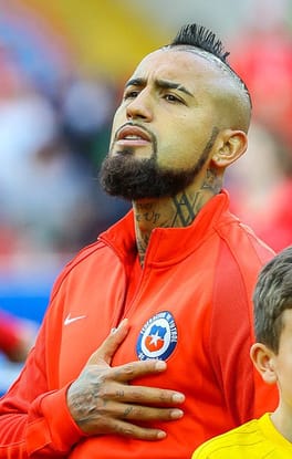 アルトゥーロ・ビダル(サッカー選手)の写真