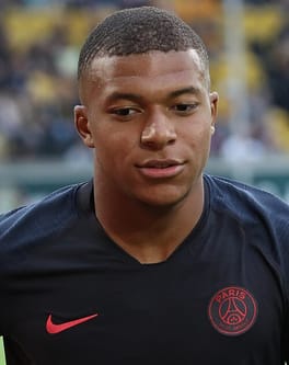 キリアン・エムバペ（サッカー選手）の写真