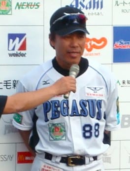 秦真司（野球選手）の写真
