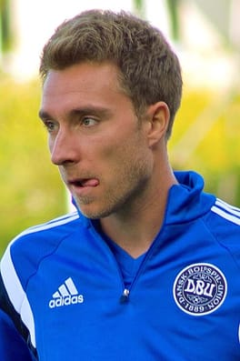 クリスティアン・エリクセン（サッカー選手）の写真