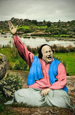 ヌスラト・ファテー・アリー・ハーン（歌手・作曲家）の写真