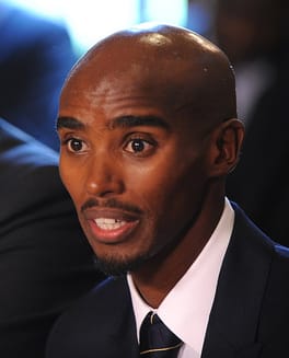 モハメド・ファラー（マラソン選手・長距離走選手）の写真