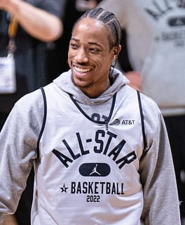 デマー・デローザン（バスケットボール選手）の写真