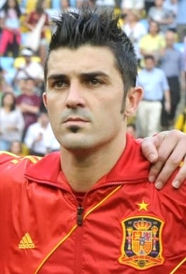 ダビド・ビジャ（サッカー選手）の写真