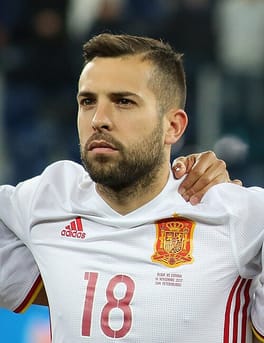 ジョルディ・アルバ（サッカー選手）の写真