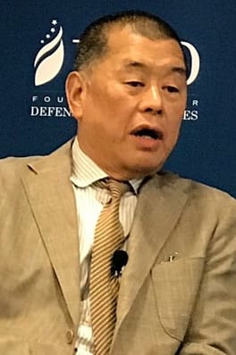 黎智英（起業家・実業家）の写真