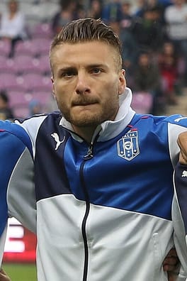 チーロ・インモービレ（サッカー選手）の写真
