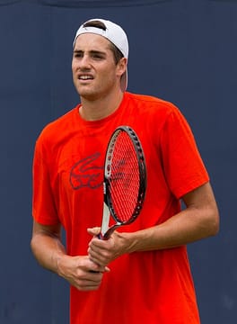 ジョン・イスナー（テニス選手）の写真