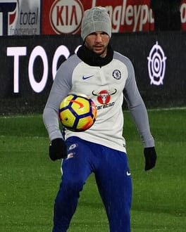 ダニー・ドリンクウォーター（サッカー選手・れんが積み工）の写真