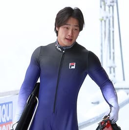 尹誠彬（スケルトン選手）の写真