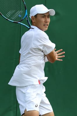 綿貫陽介（テニス選手）の写真
