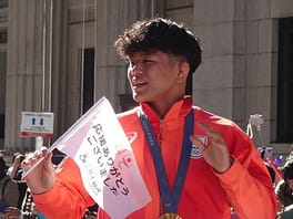 清岡幸大郎（アマチュアレスラー）の写真