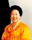 韓鶴子（宗教指導者・著作家）の写真