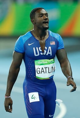 ジャスティン・ガトリン（陸上競技選手）の写真