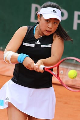 穂積絵莉（テニス選手）の写真