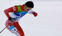 新田佳浩（バイアスロン選手・クロスカントリースキー選手）の写真