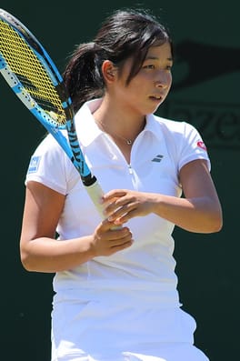 清水綾乃（テニス選手）の写真