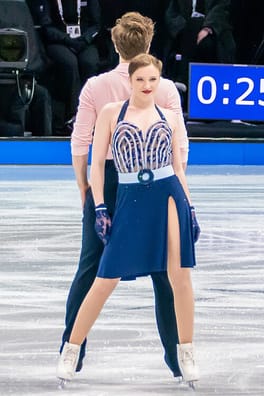 クリスティーナ・カレイラ（アイスダンス選手）の写真