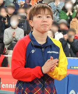 芝田沙季（卓球選手）の写真