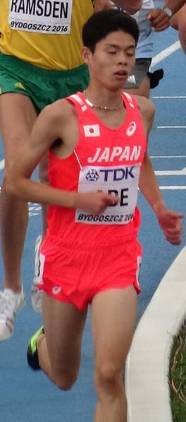 阿部弘輝（陸上競技選手）の写真