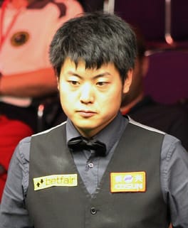 梁文博（スヌーカー選手）の写真