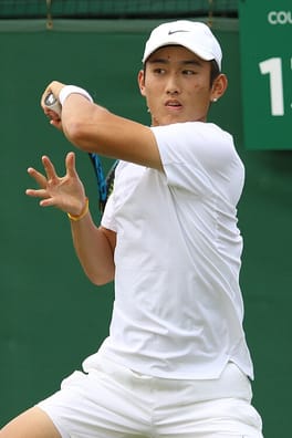 商竣程（テニス選手）の写真