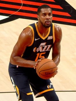 デリック・フェイバーズ（バスケットボール選手）の写真