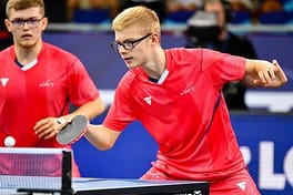 フェリックス・ルブラン（卓球選手）の写真