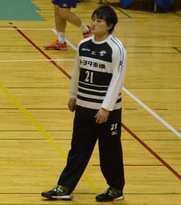 甲斐昭人(ハンドボール選手)の写真