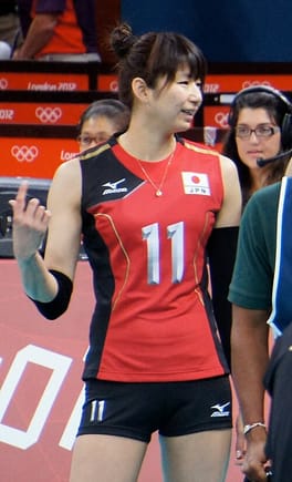 大友愛（バレーボール選手）の写真