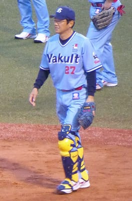 古田敦也(野球選手・野球選手兼任監督)の写真