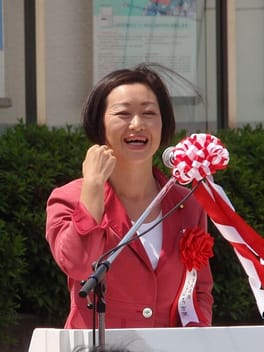 櫛渕万里（政治家・研究者）の写真