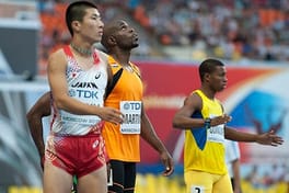 桐生祥秀（陸上競技選手・短距離走選手）の写真