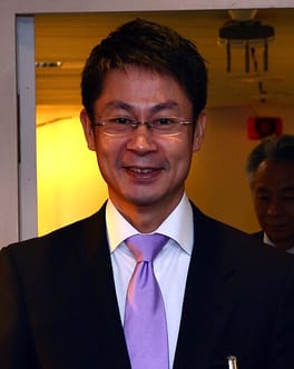湯崎英彦(政治家)の写真