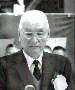 出光佐三（美術品収集家・実業家）の写真