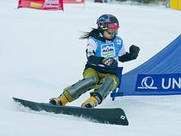 竹内智香(スノーボード選手)の写真
